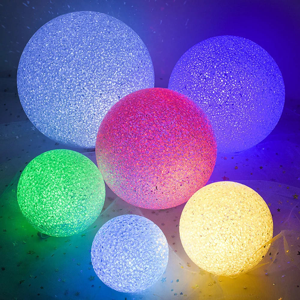 Magic Crystal Ball Lamp – Colorful LED Night Light