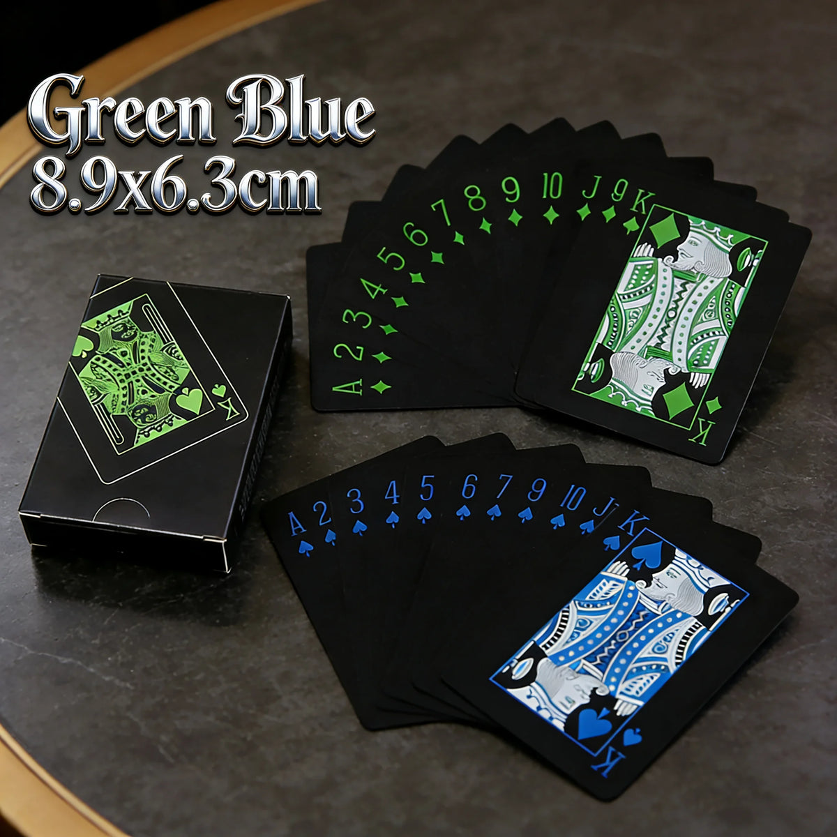 Waterproof Playing Cards – PVC Poker Deck