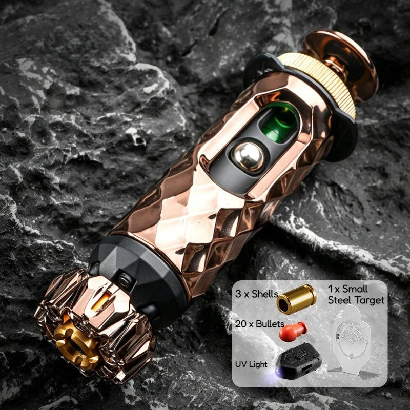 Alloy Shell-Ejecting Fidget Toy – Metal Desk Gadget