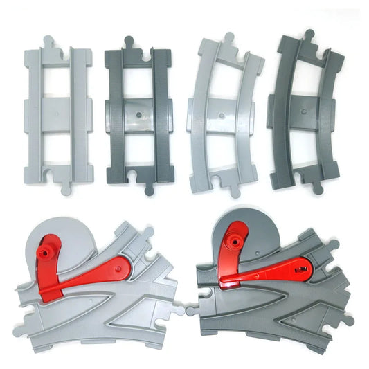 Train Track Building Blocks Set – DIY Railway STEM Toy