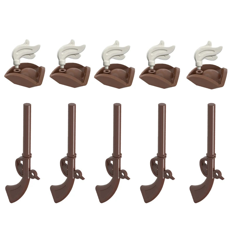 MOC Medieval Weapons Building Blocks – Castle Knight Parts