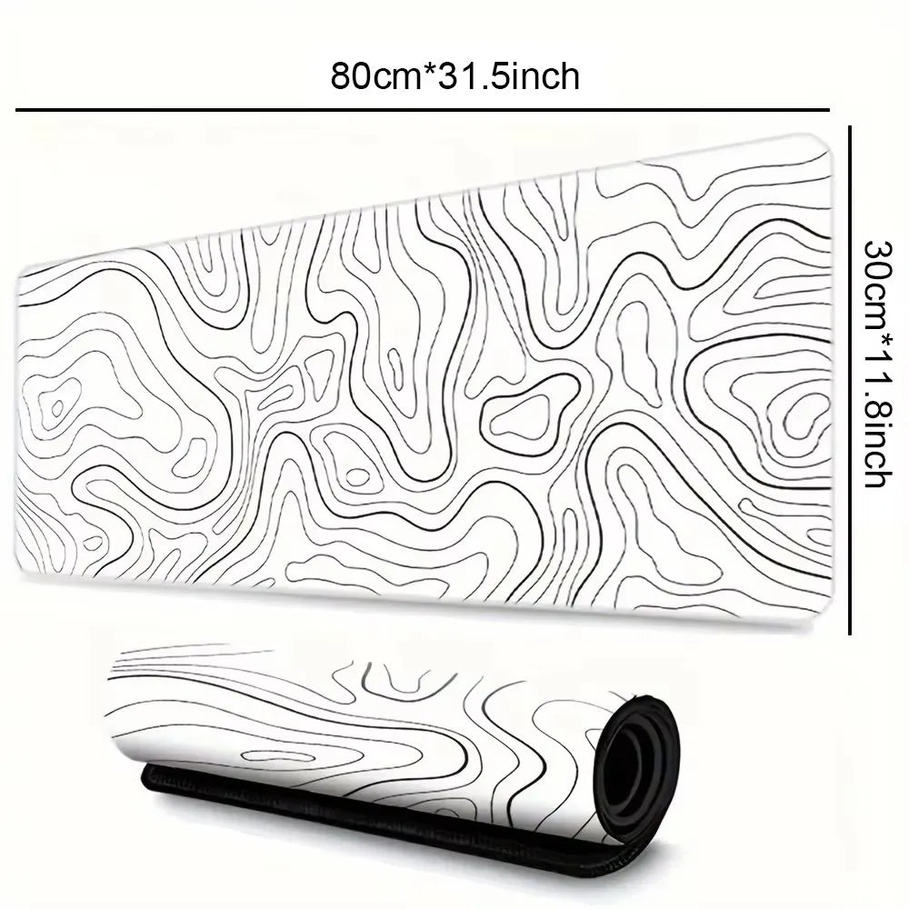 Extra Large Gaming Mouse Mat – Stitched Edge Anti-Slip Desk Pad