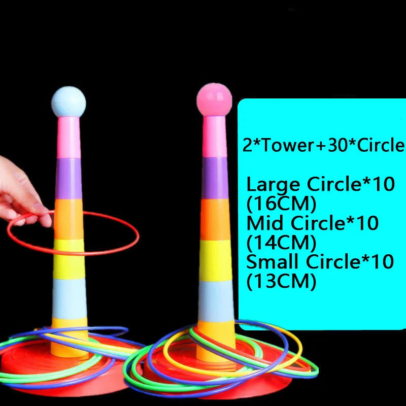 A fun two-in-one activity for indoor play, outdoor games, and family interaction.