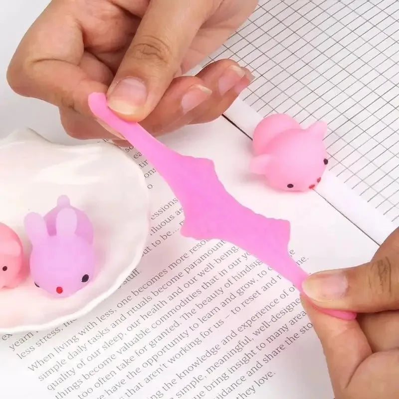 20PCS Cute Animal Stress Relief Squeeze Toys for Kids