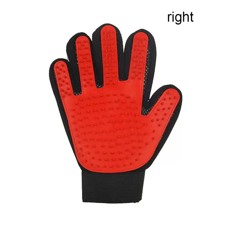Pet Grooming Glove for Dogs & Cats | Silicone Deshedding Brush