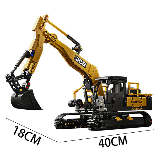1022PCS Construction Vehicle Building Blocks – Excavator & Truck