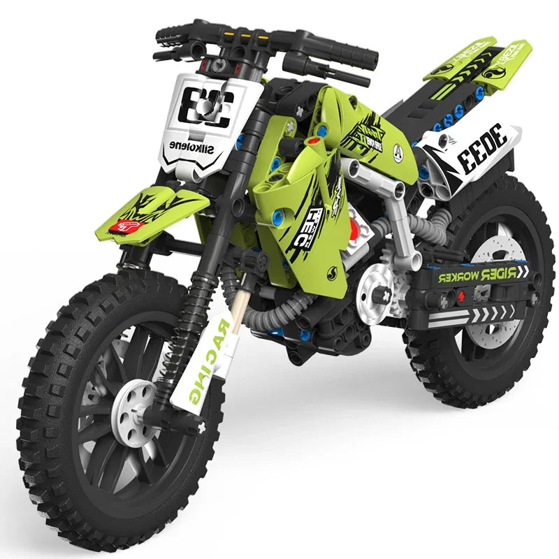 Motorcycle Building Block Set – STEM Model Kit