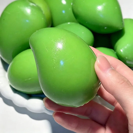 Color Changing Mango Squishy Fidget Toy – Soft Slow-Rise Sensory Toy