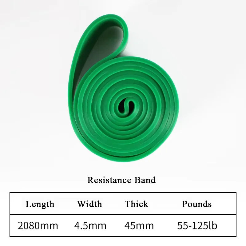 TPE Resistance Band Set for Home Gym Strength Training & Yoga