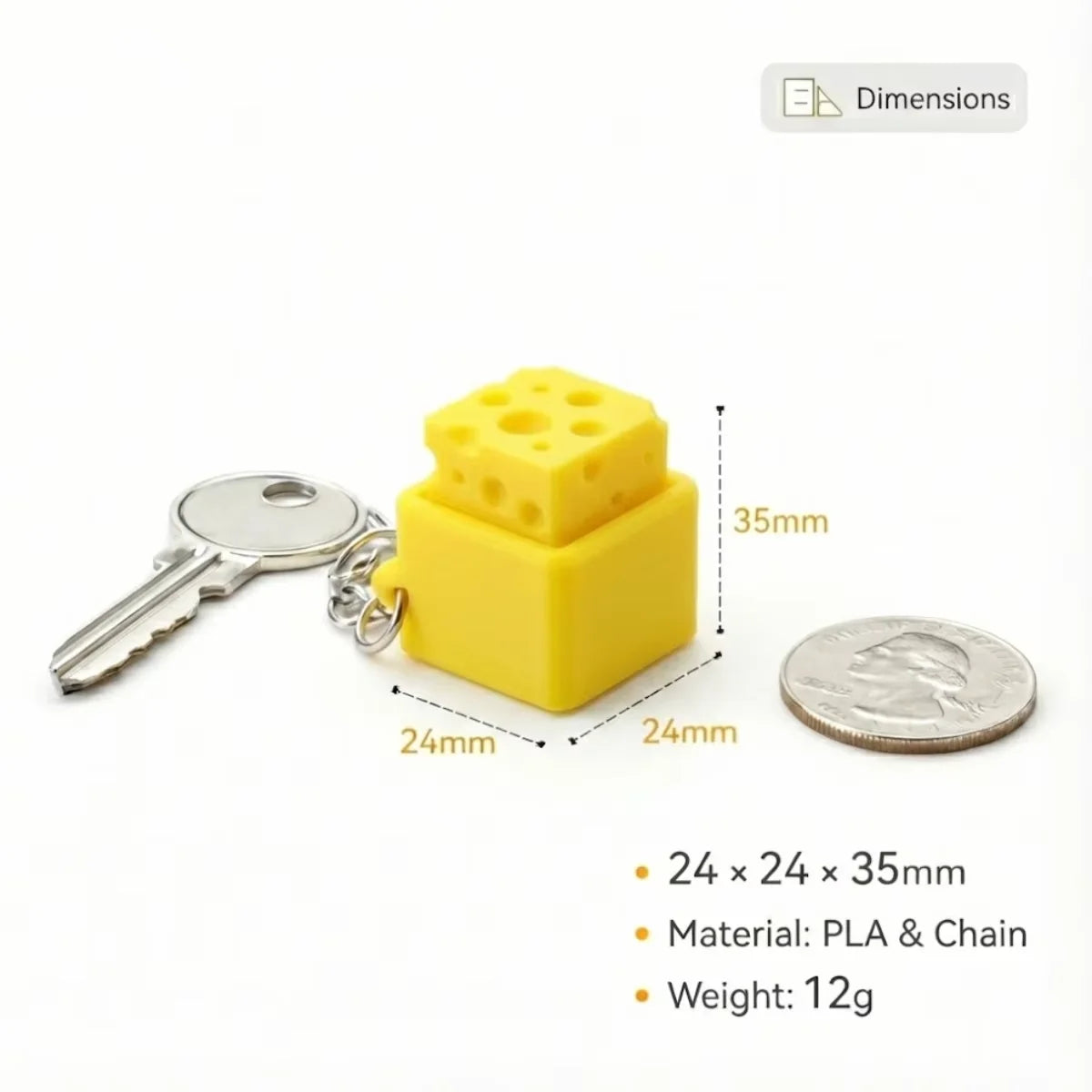 A compact clicker accessory designed for satisfying sensory play, everyday carrying, and playful gifting.