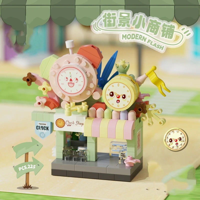 Street View Building Blocks – Mini Shop Set