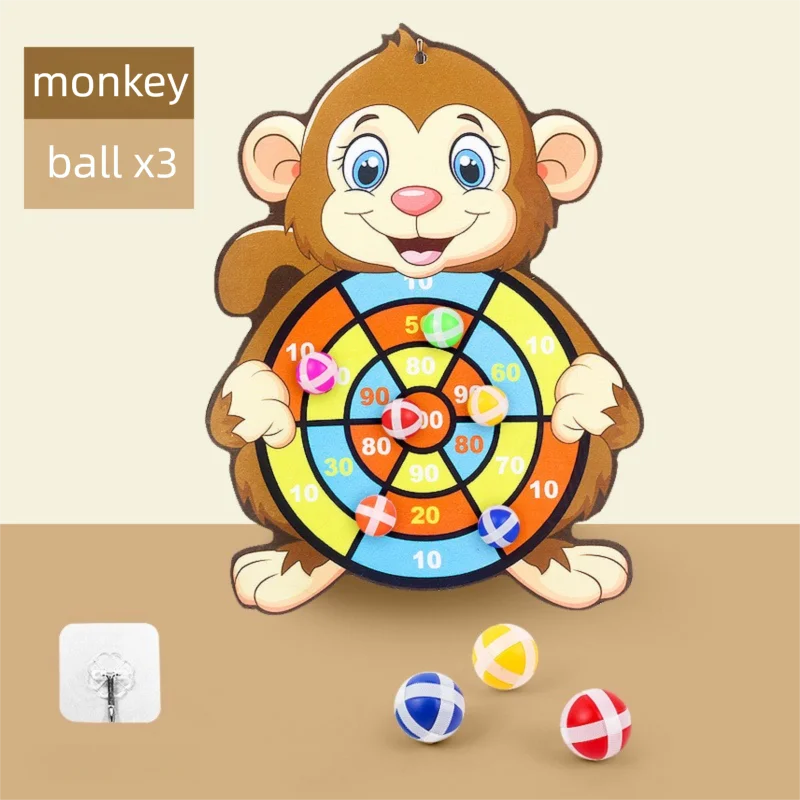 Sticky Ball Dart Board Game for Kids