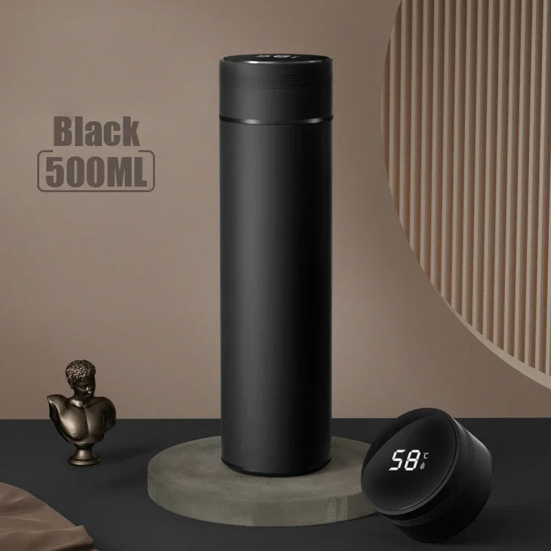 500ML Temperature Display Thermos Cup – Insulated Stainless Steel Bottle