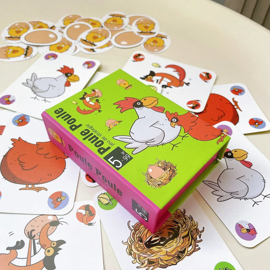 Chicken Chiu Chiu Party Card Game – Fun Family Board Game
