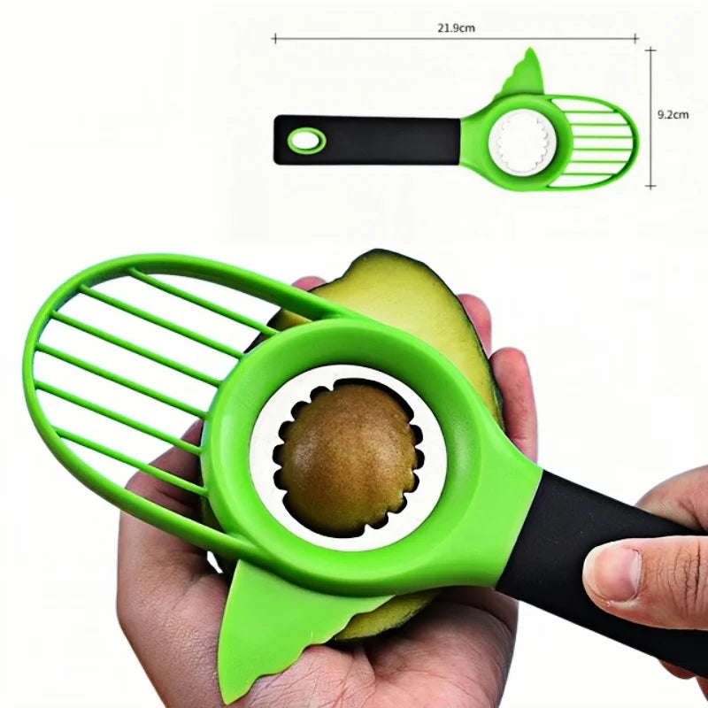 Avocado Knife Gadget – Stainless Steel Fruit & Vegetable Cutter