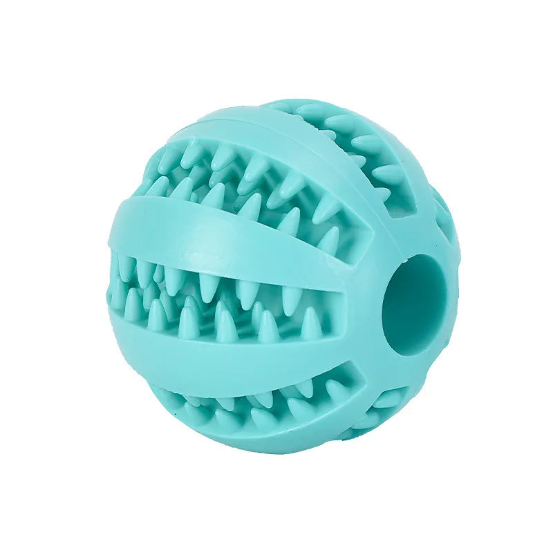 Interactive Dog Ball – Chew, Treat & Dental Toy