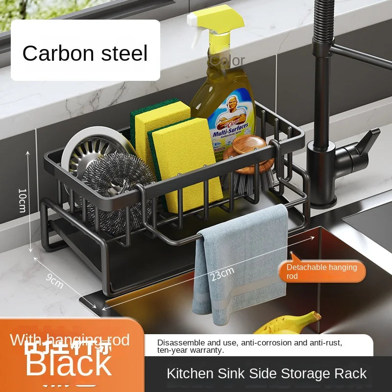 Stainless Steel Kitchen Sink Sponge Drain Rack