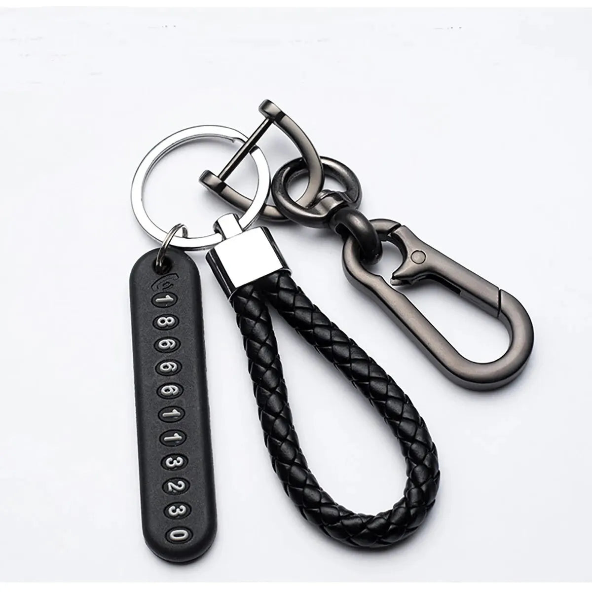 A simple statement accessory for car keys, bags, backpacks, and everyday styling.