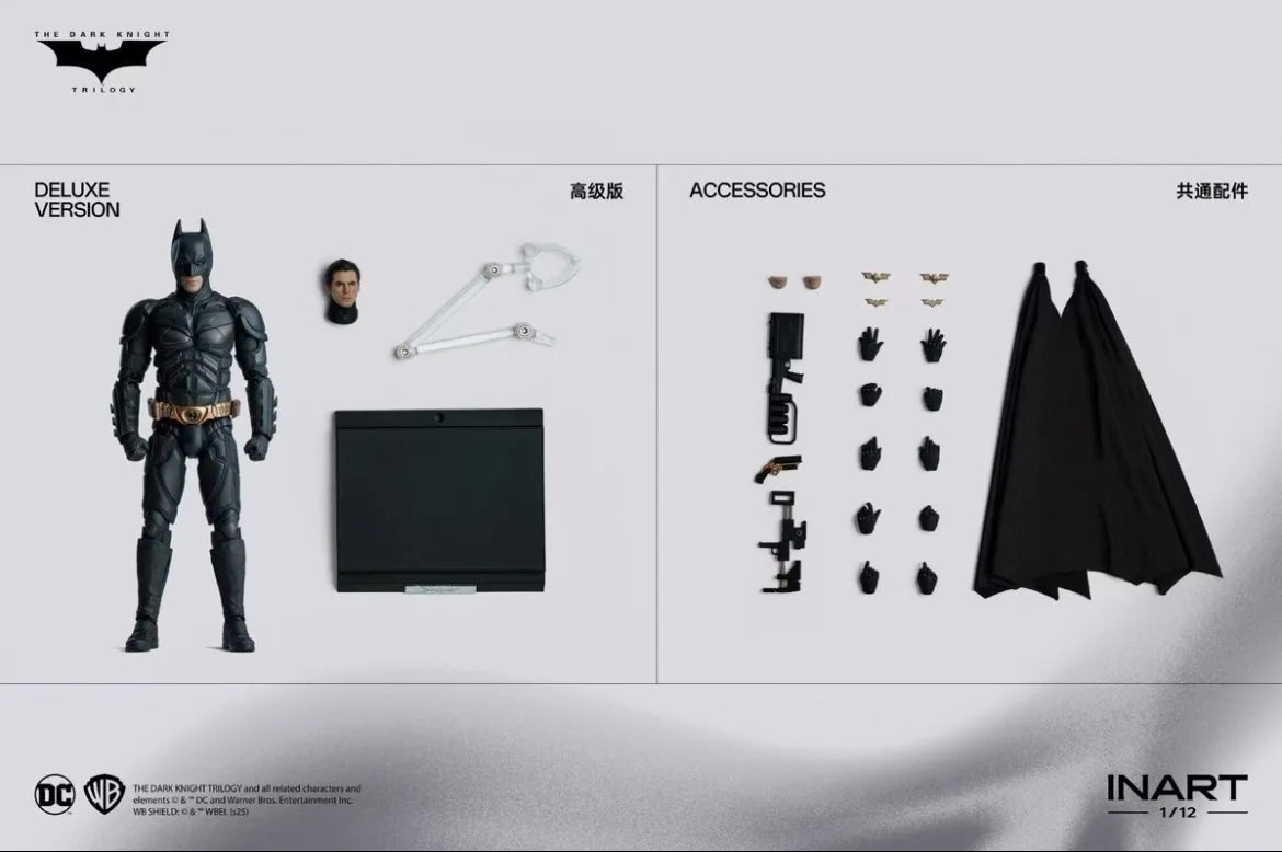 Dark Knight Batman Accessory Pack 1/12 Action Figure Model