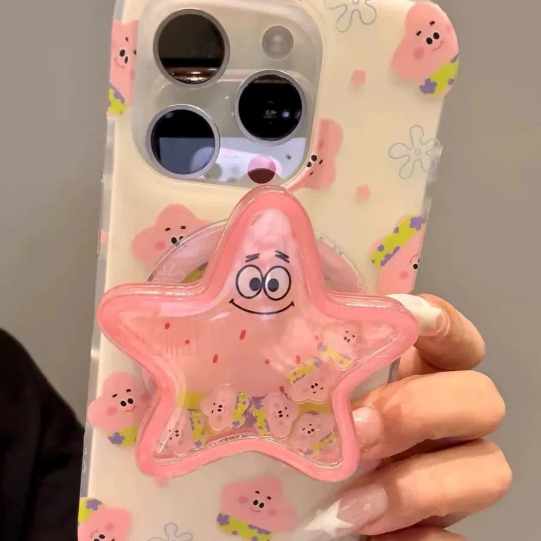 Pink Starfish MagSafe Magnetic Phone Holder