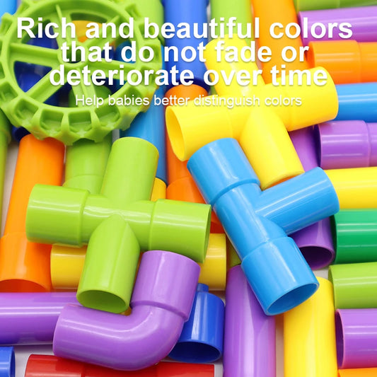 Pipe Building Blocks – Creative Educational Construction Toy