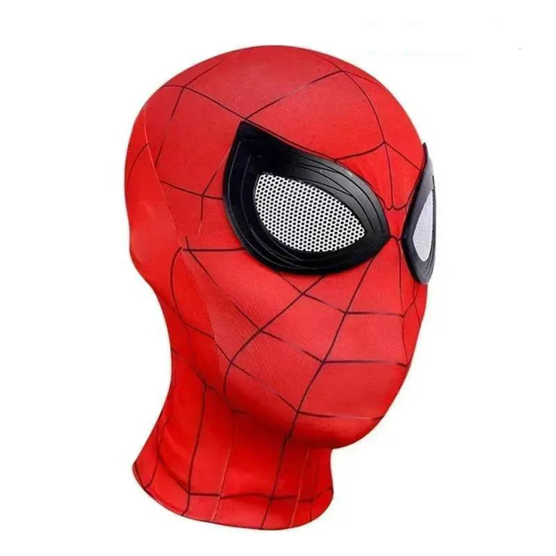 Superhero Mask Costume Spider Lens Halloween Cosplay Roleplay Mask