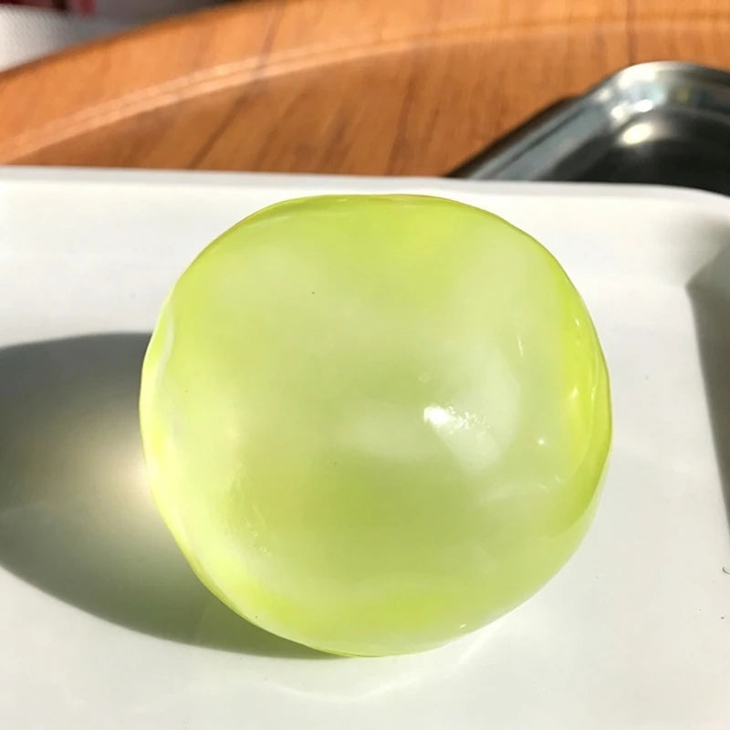 Mochi Maltose Squishy Toy – Soft Transparent Squeeze Fidget