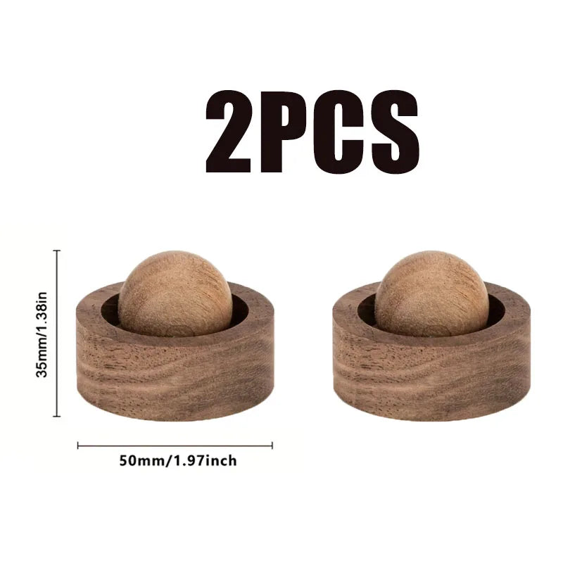 Wooden Essential Oil Diffuser – Mini Natural Aromatherapy Air Freshener