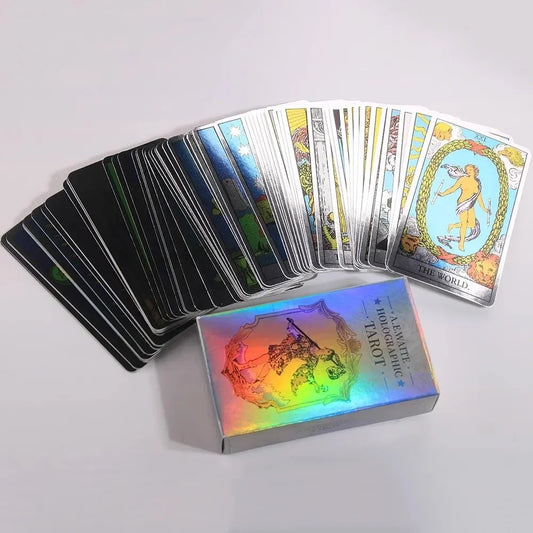 Tarot Card Deck for Beginners – Rainbow Holographic