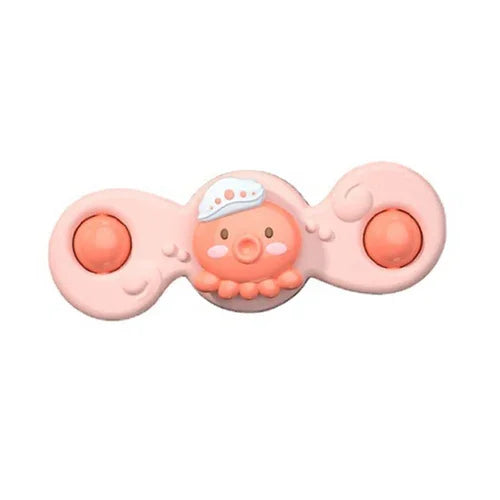 Baby Sucker Spinning Toys 3PCS Montessori Bath Toy Set