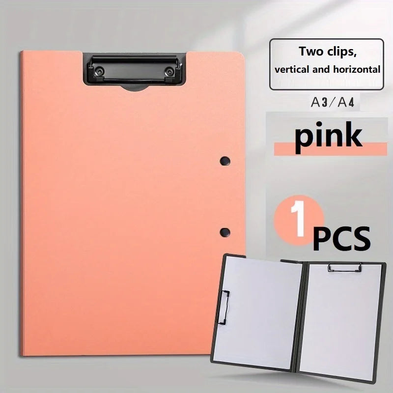 A4 File Folder With Clipboard Cover