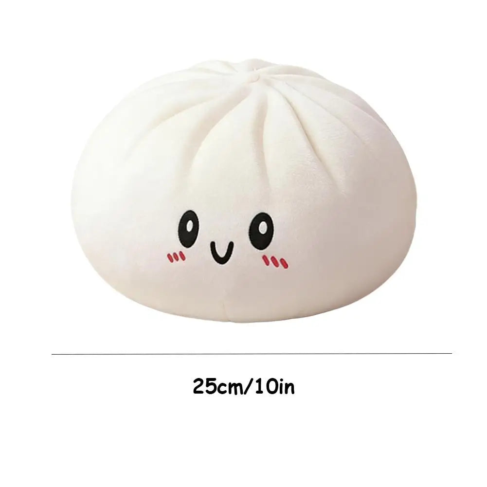 25cm Large Dumpling Plush Pillow – Kawaii Stuffed Bun