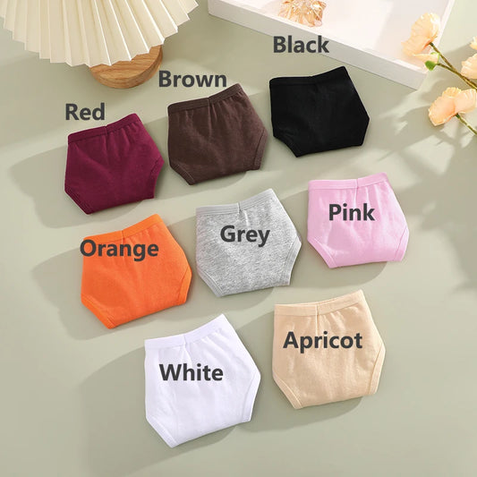 Women's Cotton Thong Panties 4PCS Seamless Low Rise Set
