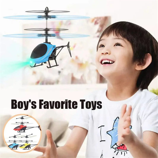 Rechargeable Mini RC Helicopter – Remote Control Flying Toy