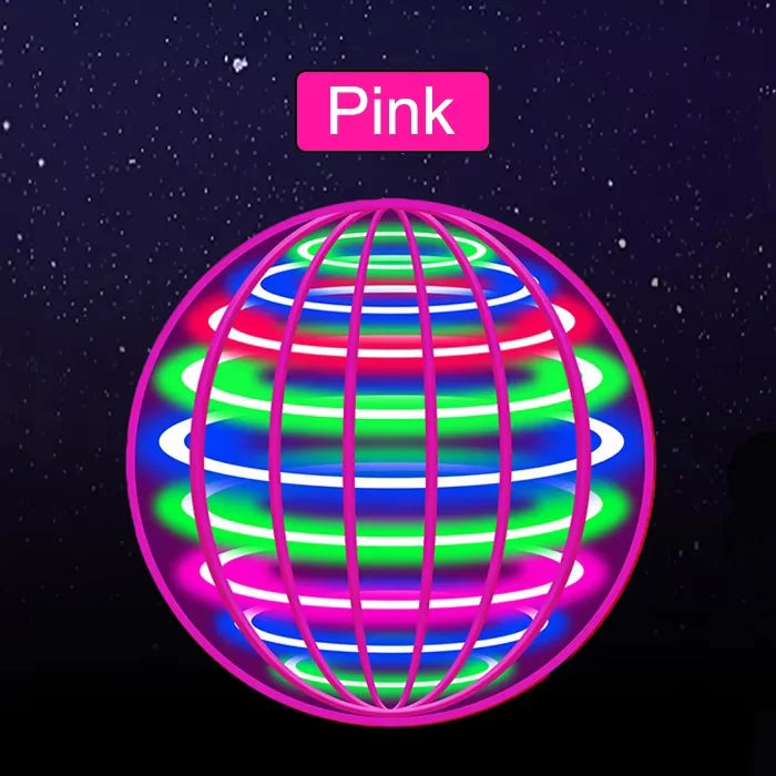 1A-Flying Ball, Automatic Spinning Ball LED Dazzling Lights, Floating Magic, Fan UFO Flying Machine, Toy Gift, Game, Sports Ball