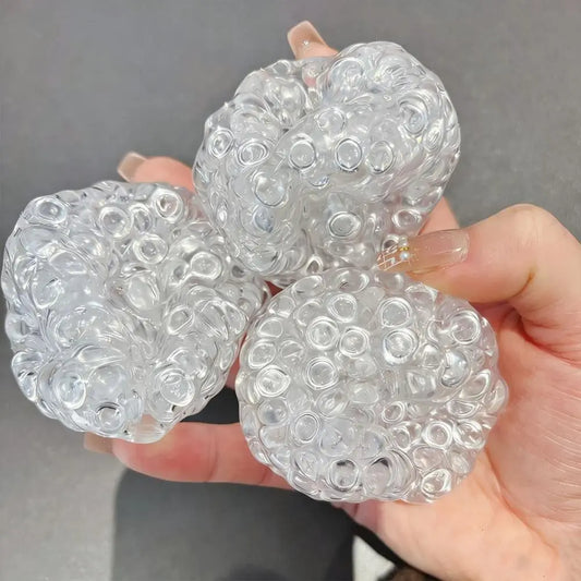 Squishy Ice Bead Ball – Soft Textured Sensory Fidget Toy