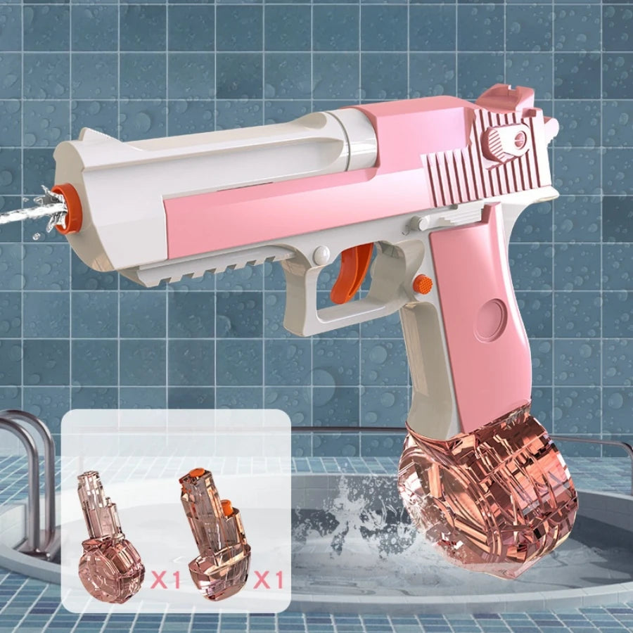 A fun battery-free water toy for pool days, beach games, and outdoor play.