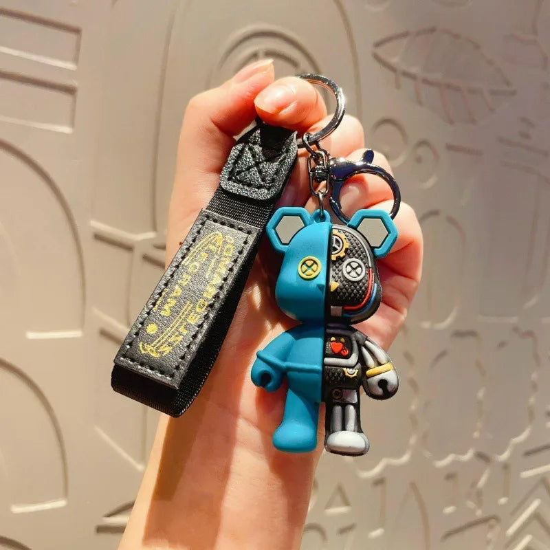 A playful everyday accessory for keys, backpacks, bags, and car key rings.
