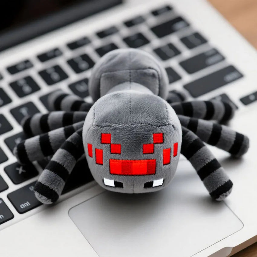 16cm Spider Plush Toy – Soft Stuffed Animal Doll for Kids