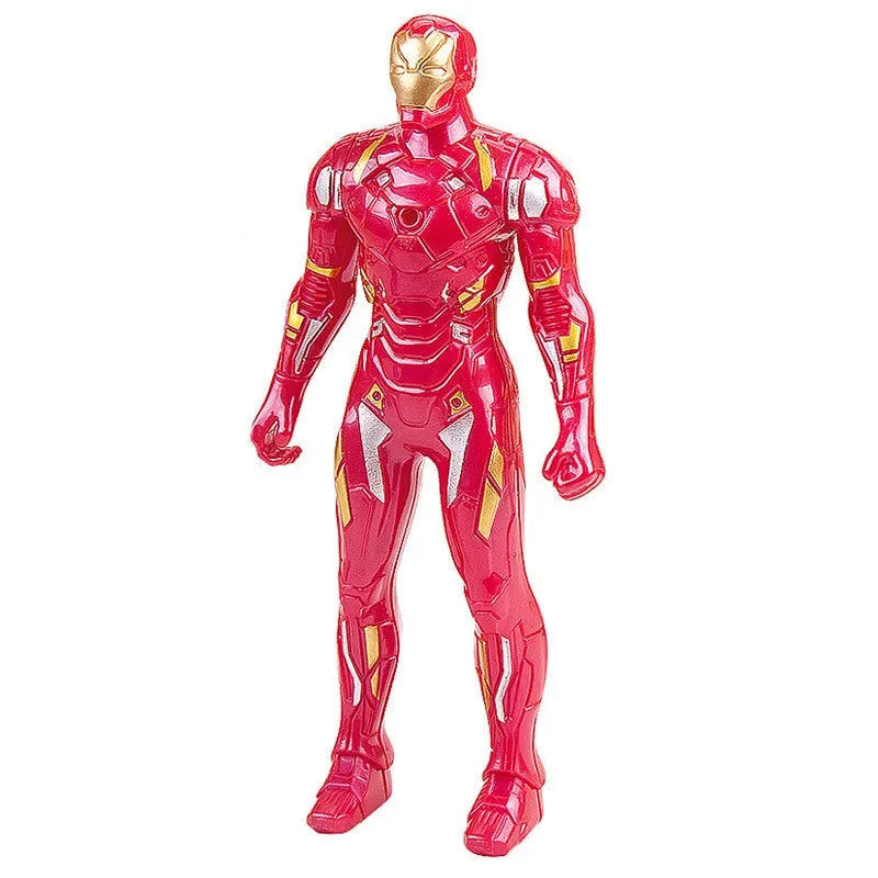 Superhero Action Figure 17cm Luminous Collectible Model Toy