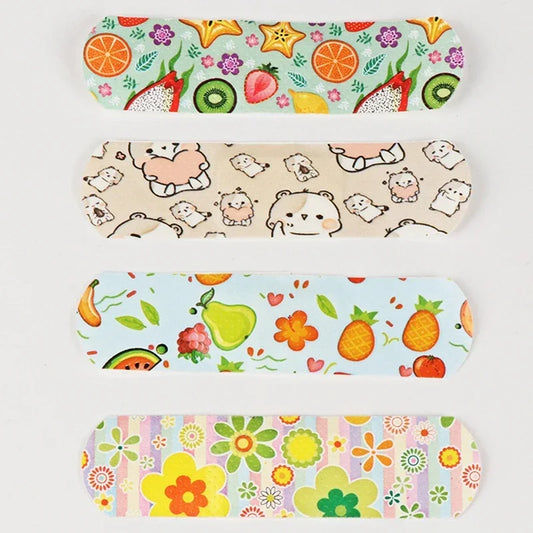 Cartoon Animal Adhesive Bandages for Kids 30-100PCS