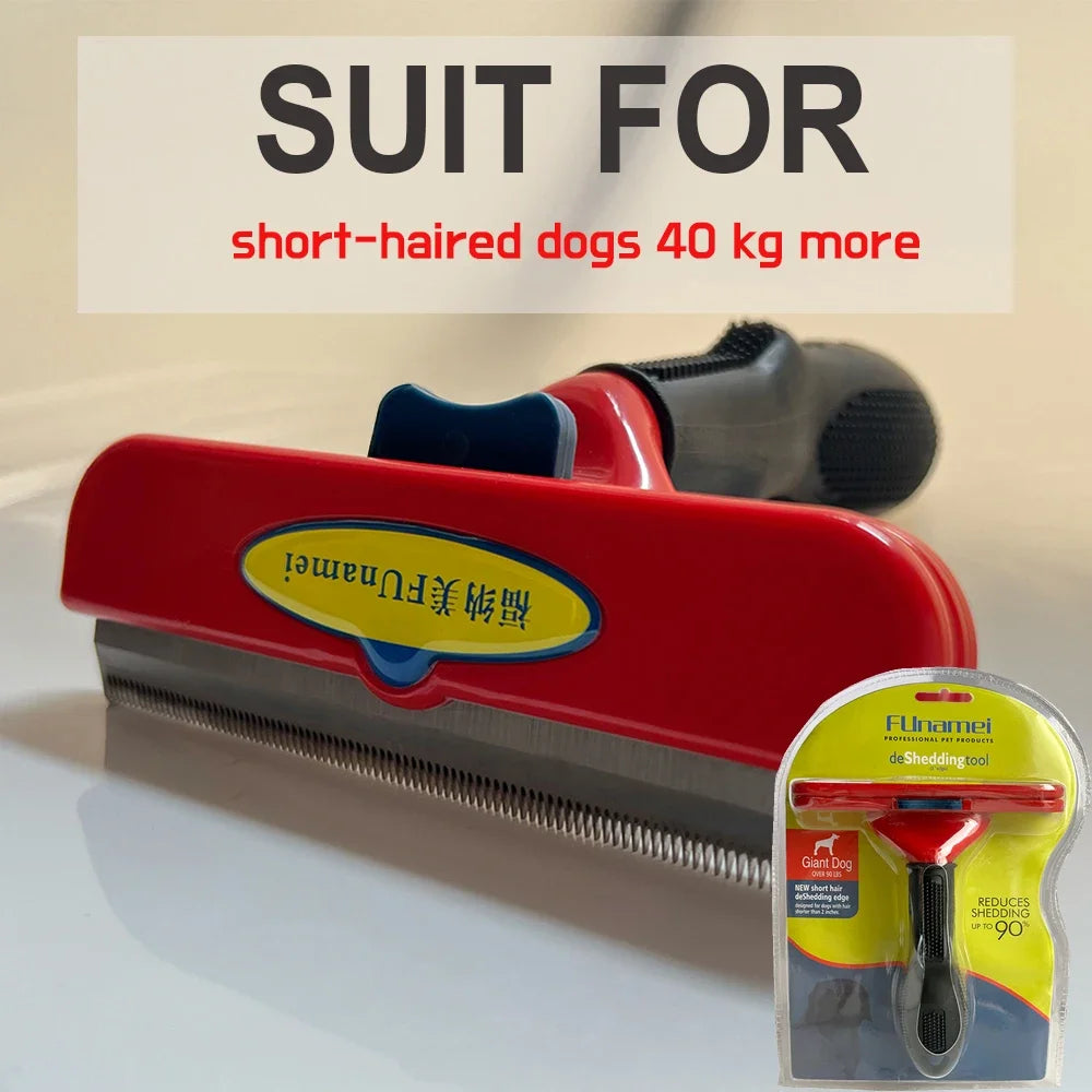 Pet Deseeding Brush for Dogs & Cats – Grooming Comb