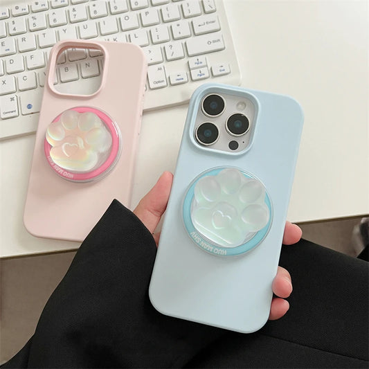 3D Cat Paw Magnetic Phone Grip – Cute MagSafe Phone Stand & Holder