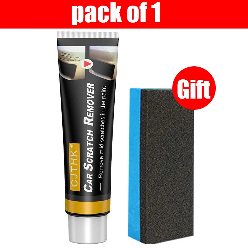 A simple DIY solution for treating mild paint scratches, swirls, tar, and adhesive residue on car surfaces.