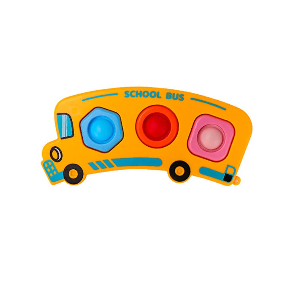 Finger Press Fidget Toys for Children Baby Sensory Finger Exercise Activity Motor Skills Educational Stress Relief Kids Toy Gift
