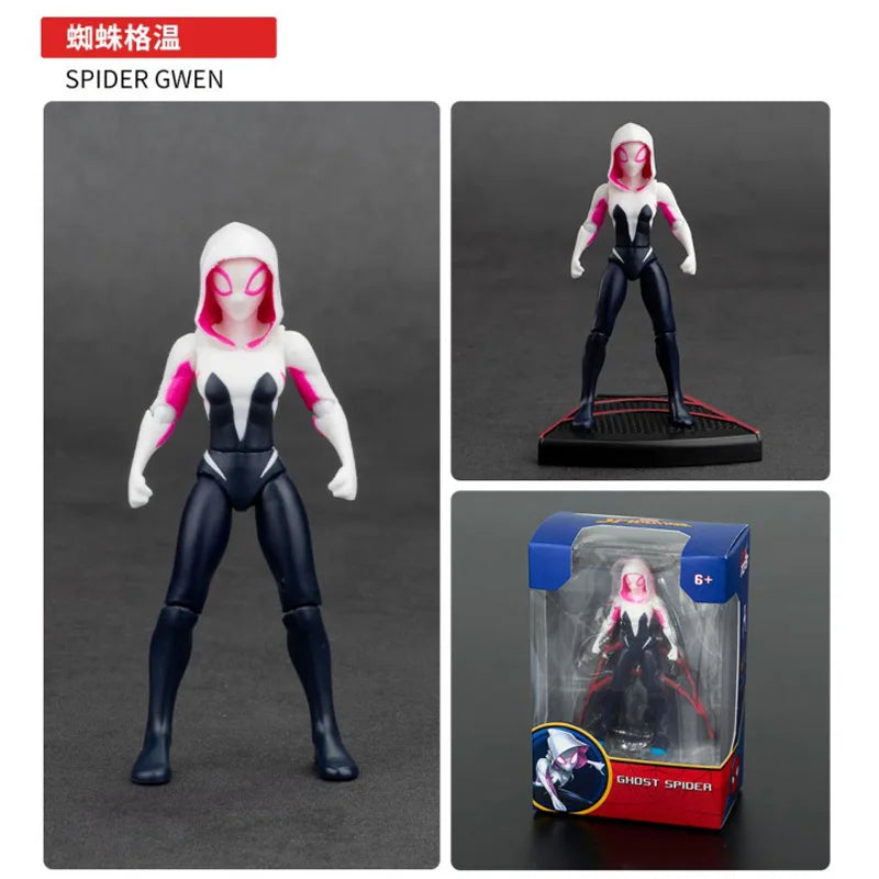 10cm Superhero Action Figure PVC Collectible Model Toy