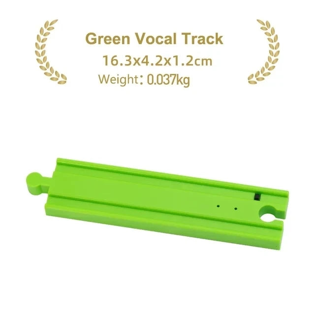 All Kinds of Plastic Wooden Train Tracks Accessories Bridge Vocal Tracks Fit for Brand Wood Tracks Railway Toys for Kids Gifts