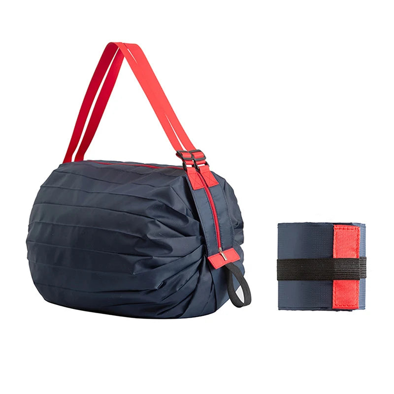 Foldable Reusable Shopping Bag – Lightweight Grocery & Travel Tote