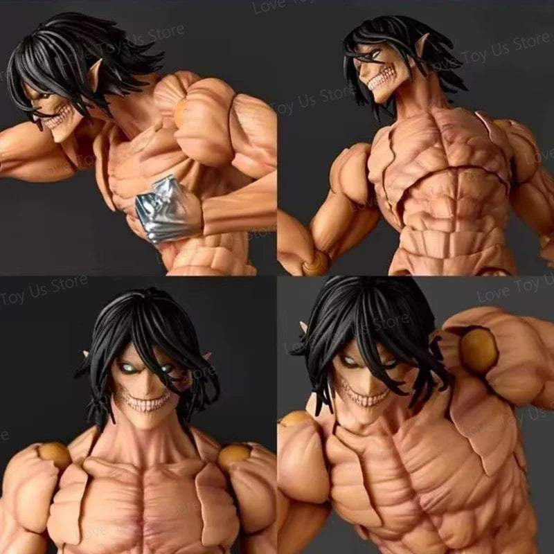 Erne Jaeger Action Figure – Revoltech Attack on Titan Collectible