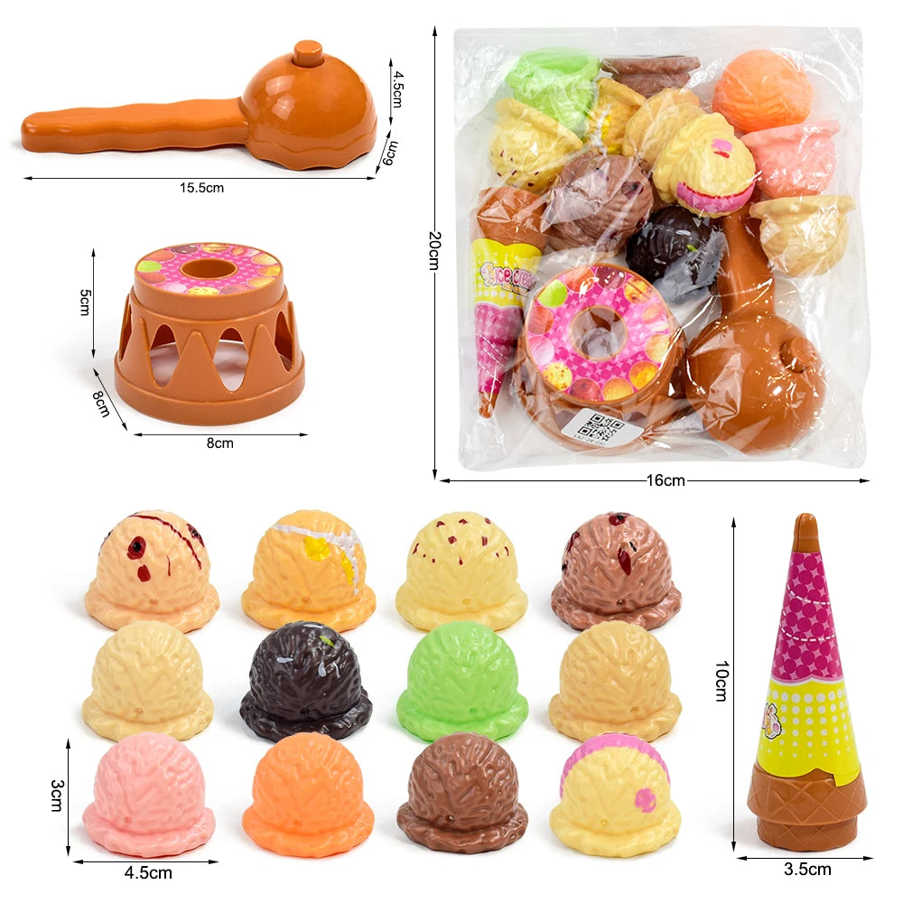 A playful pretend food activity for imaginative play, role-play, and early learning.